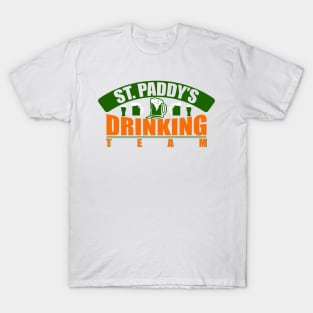 St.paddy drinking team (orange) T-Shirt